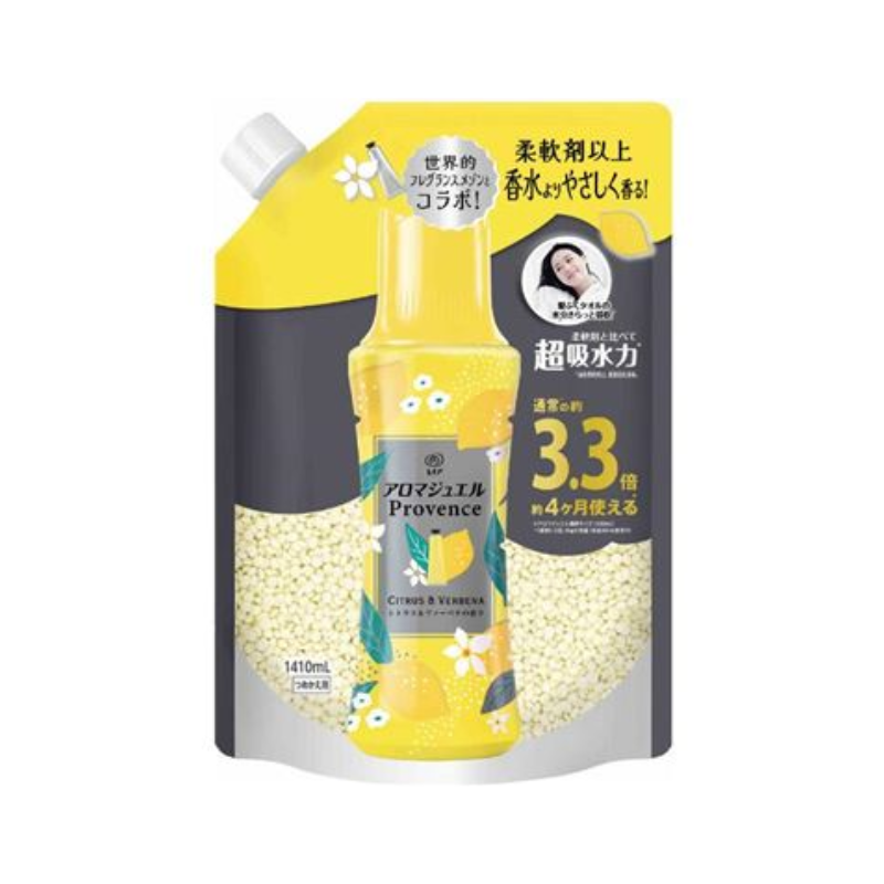 P&G Lenor Happiness Aroma Jewel Hotel 星級洗衣香氛柔順珠 補充裝 1410ml 柑橘和馬鞭草香氛 (Barcode: 4987176228659)