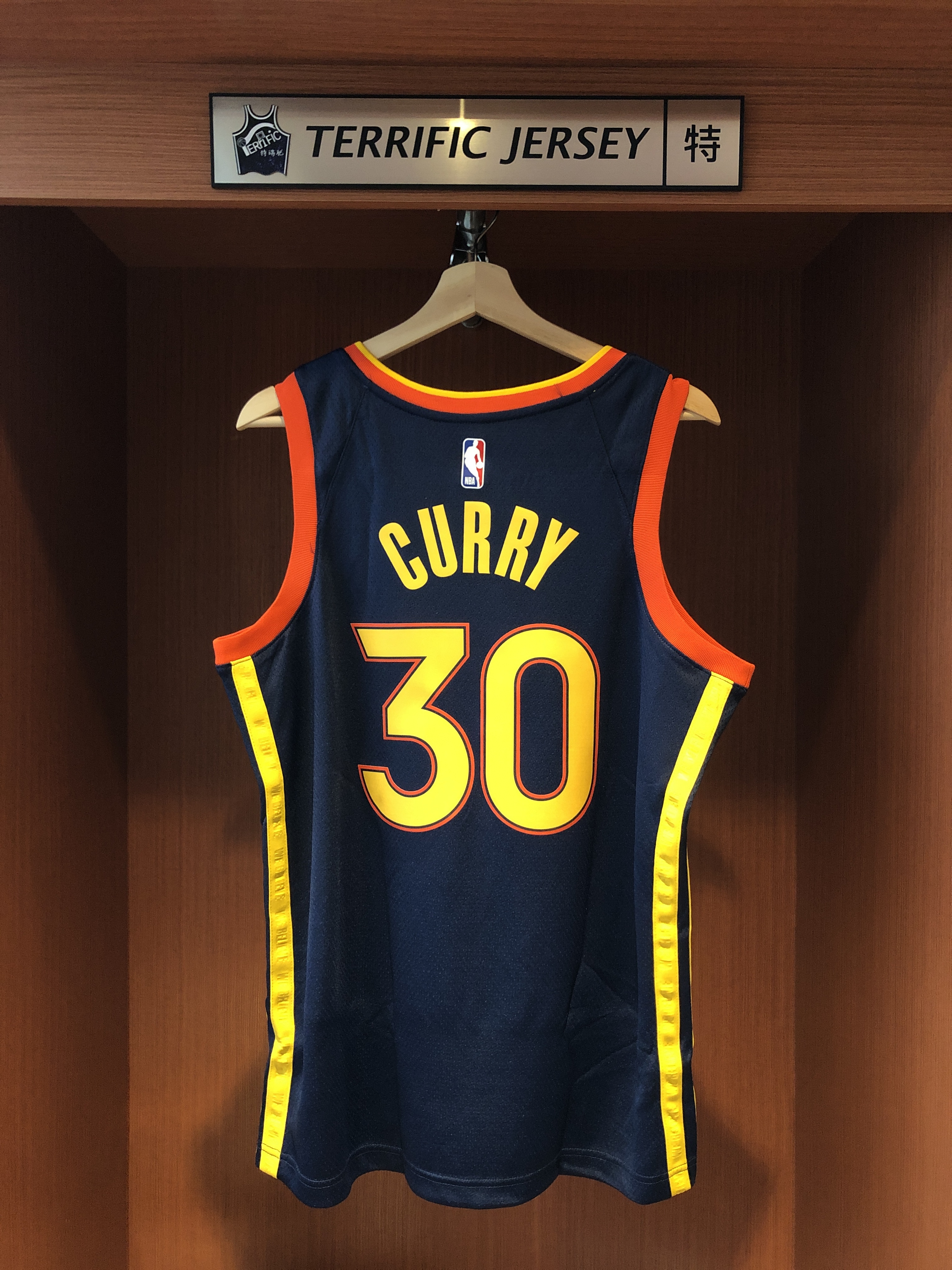 NBA球衣 Stephen Curry 金州勇士城市 City Nike Swingman 球迷版 熱轉印 全新