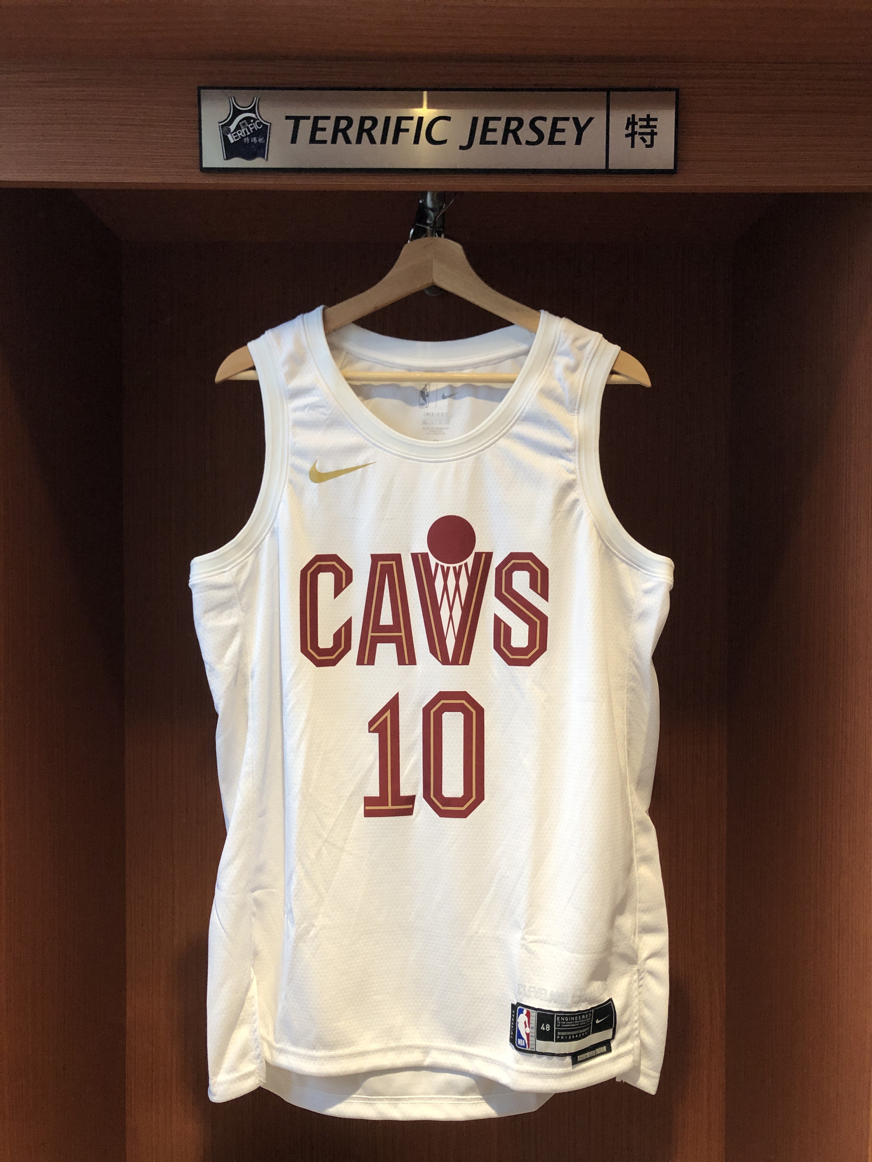 NBA球衣 Darius Garland 克里夫蘭騎士白 Association Nike Swingman 球迷版 熱轉印 全新