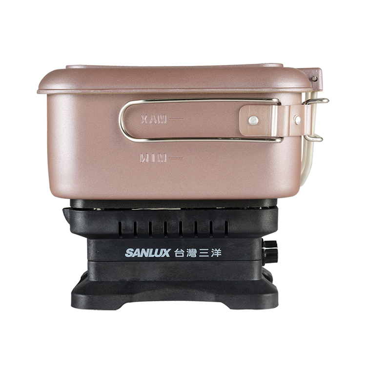 SANLUX 台灣三洋 雙電壓多功能旅行鍋(EC-15DTC)