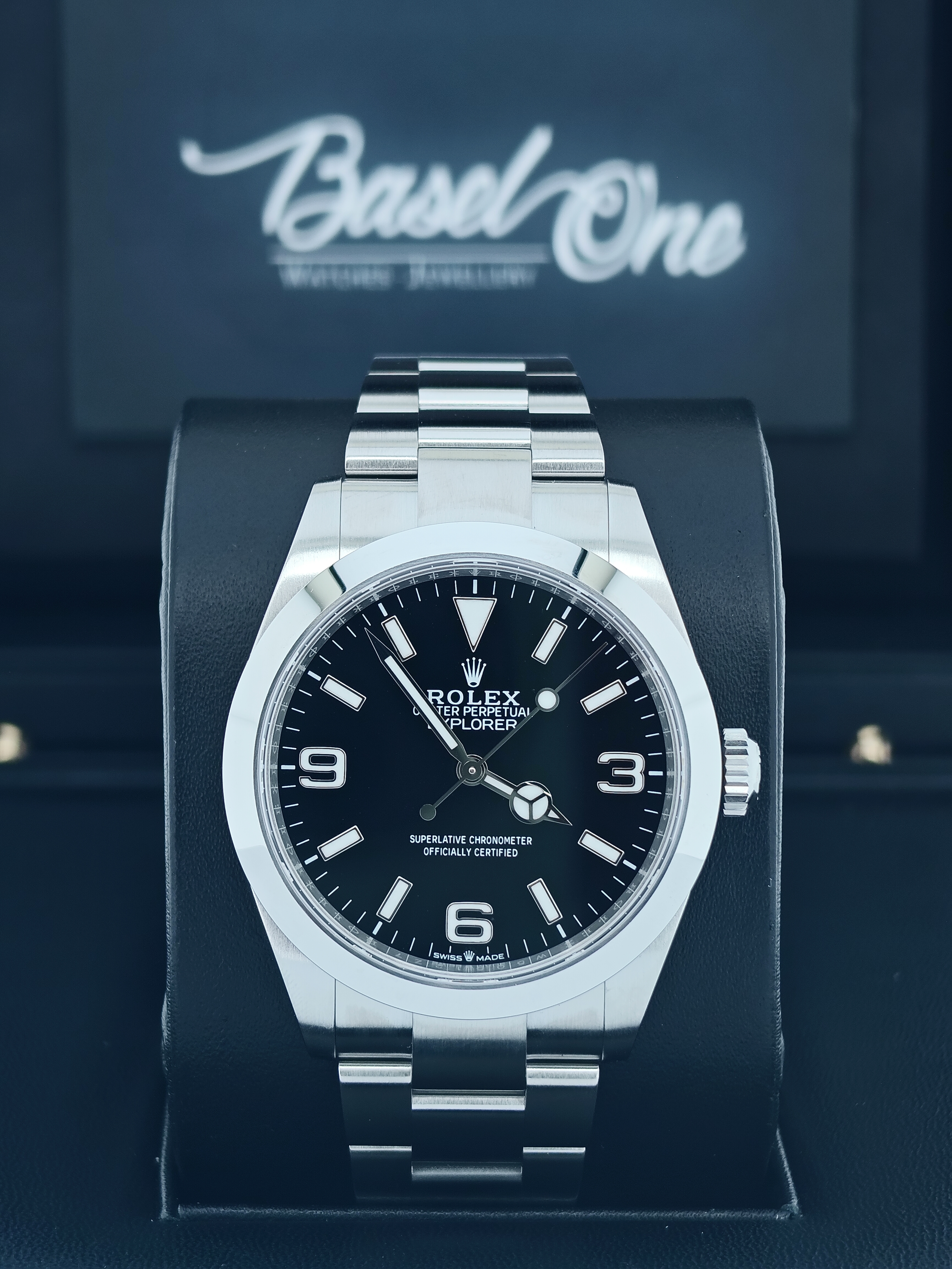 ROLEX 124270 BLACK OYSTER PERPETUAL EXPLORER