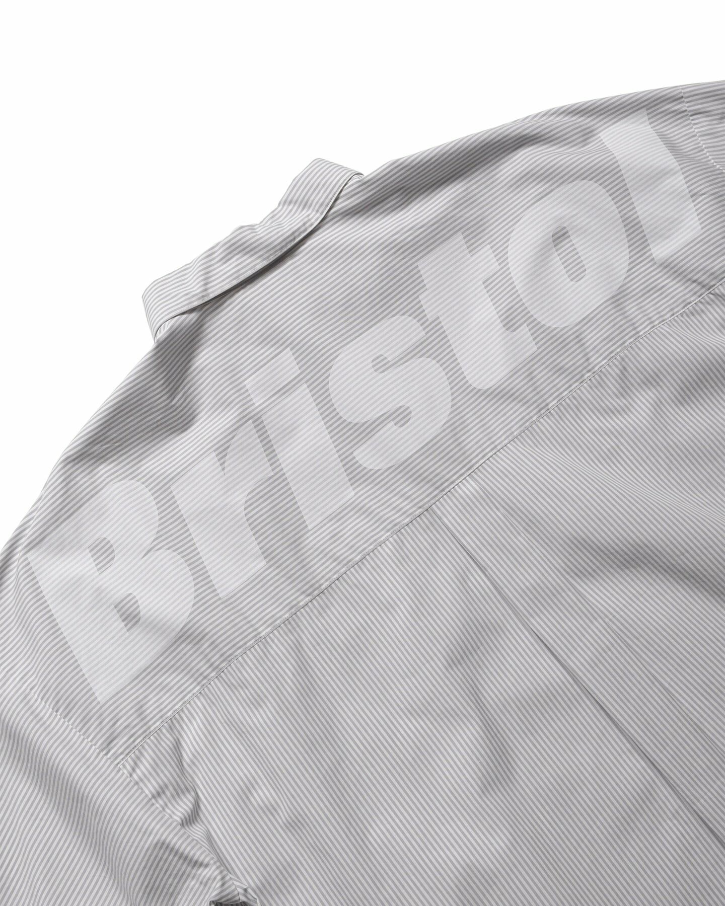 SOPHNET FCRB 2025 S/S BIG LOGO L/S BAGGY SHRIPE SHIRT - PRE ORDER ITEM (預訂中)