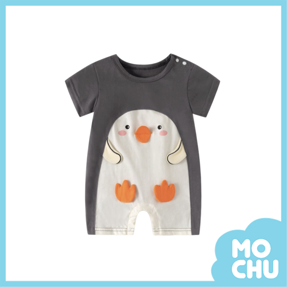 小企鵝短袖連身衣