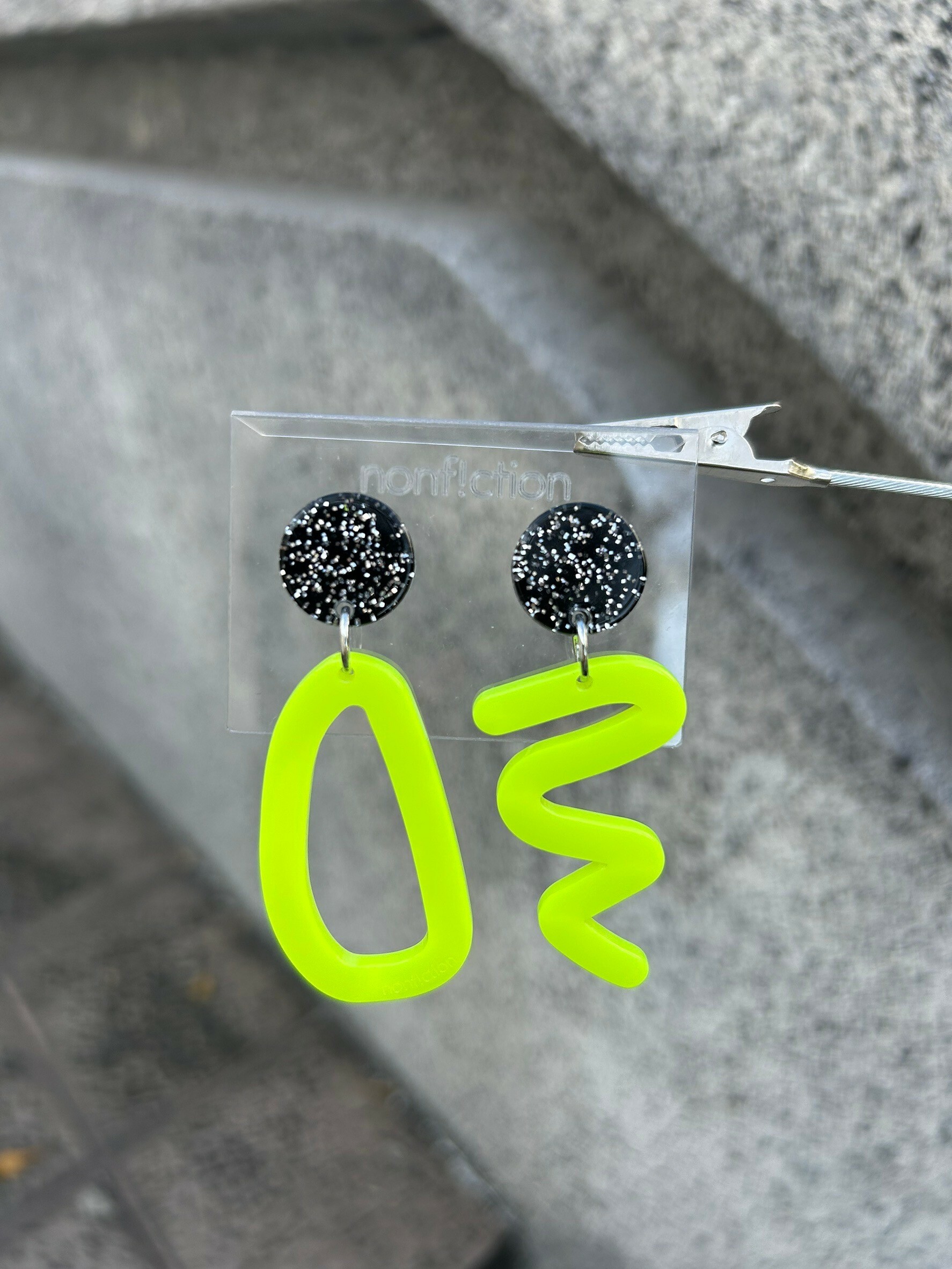 [nonf!ction] MARKER | 黃色 | 耳夾 | NO.6