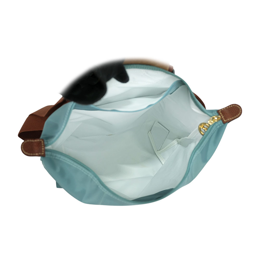 【LONGCHAMP】Le Pliage Original M 再生帆布中型折疊後背包(尤加利色)10284 089 P93