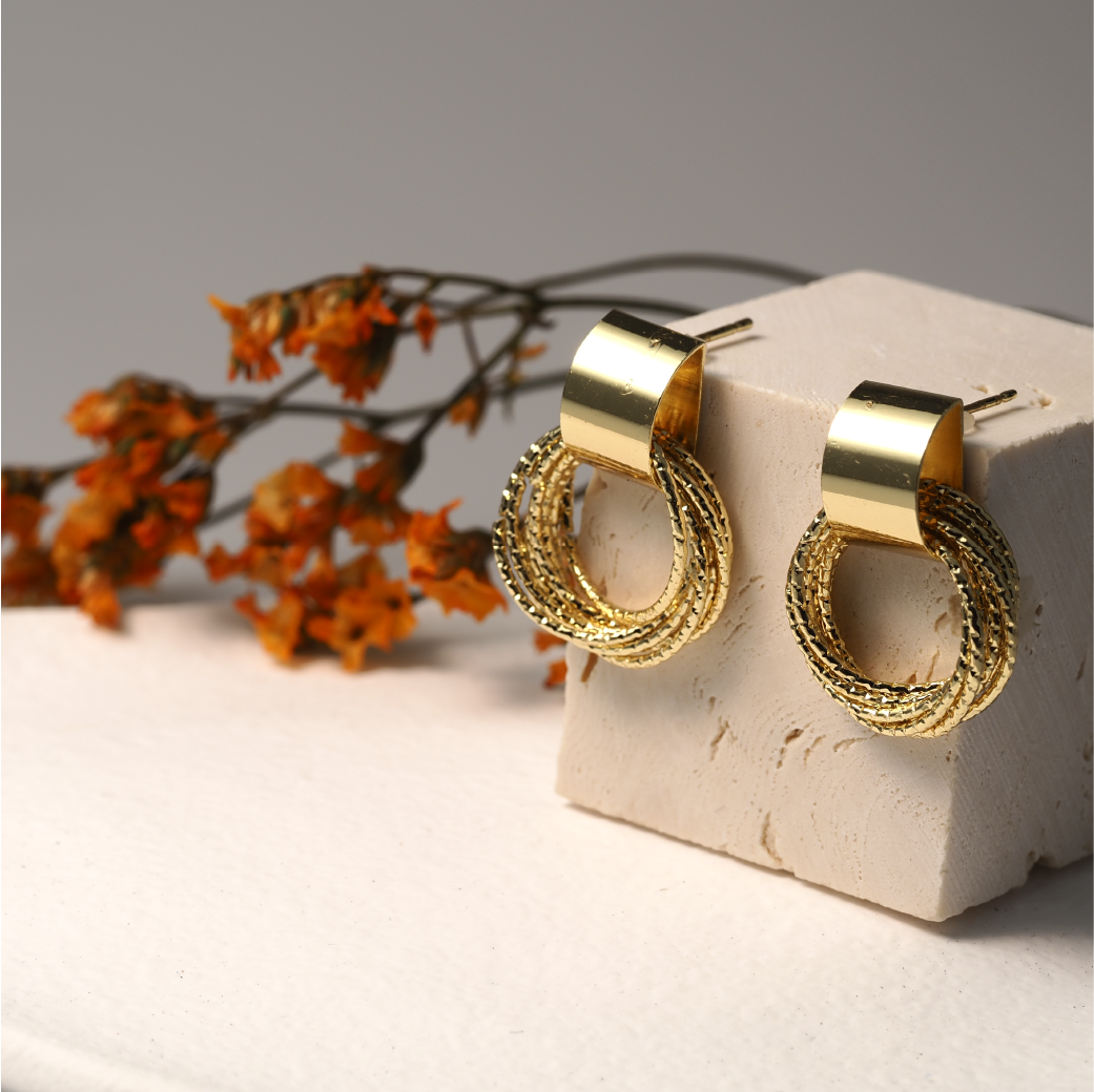 【AOI】不小心多了點華麗-S925純銀耳環