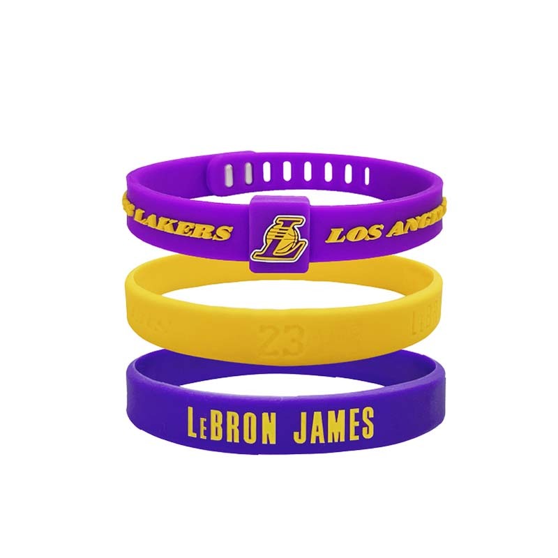 NBA三條裝手環 LEBRON JAMES 手環 NBA-04 [台灣現貨]