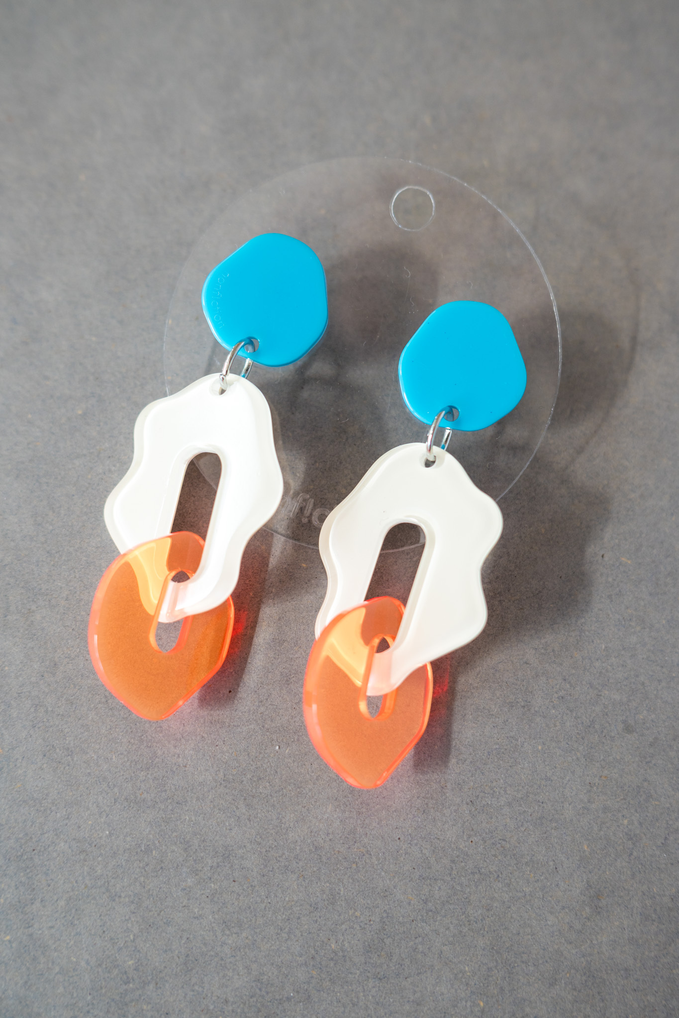 [nonf!ction] TRINITY | 橘色 | 耳夾 | NO.8