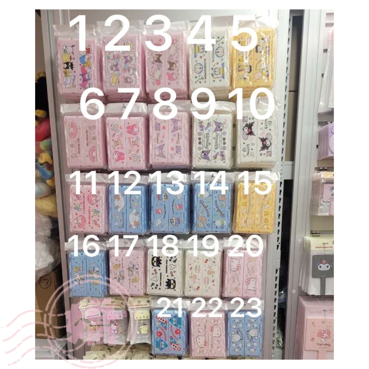 K24024三麗鷗滿版摺疊收納盒(1'2'3'4'5'6'7'8'9'10'11'12'13'14'15'16'17'18'19'20'21'22'23)