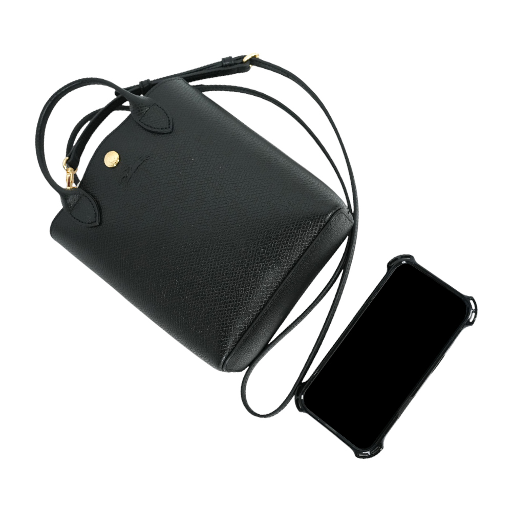 LONGCHAMP】Epure XS 牛皮手提/斜背二用迷你托特包(黑色)10269 HYZ 001