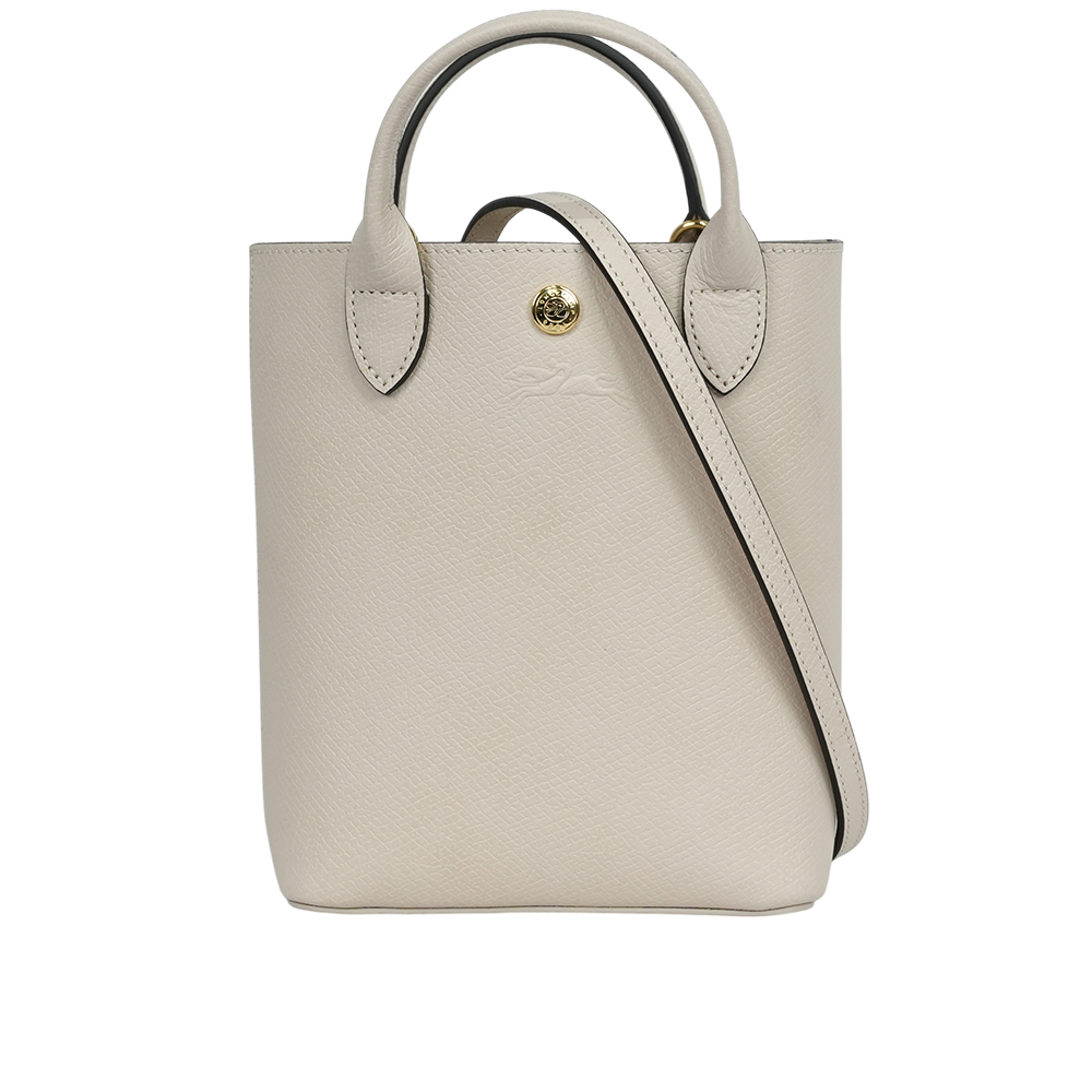 【LONGCHAMP】Epure XS 牛皮手提/斜背二用迷你托特包(紙白色)10269 HYZ 555
