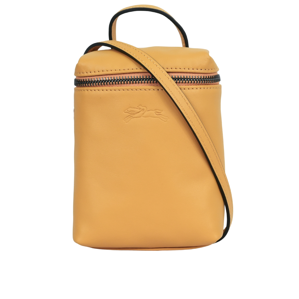 【LONGCHAMP】Le Pliage Xtra XS 小牛皮拉鍊迷你手提/斜背二用包