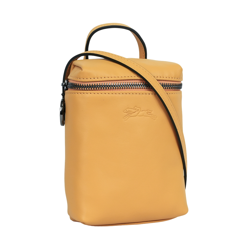 【LONGCHAMP】Le Pliage Xtra XS 小牛皮拉鍊迷你手提/斜背二用包