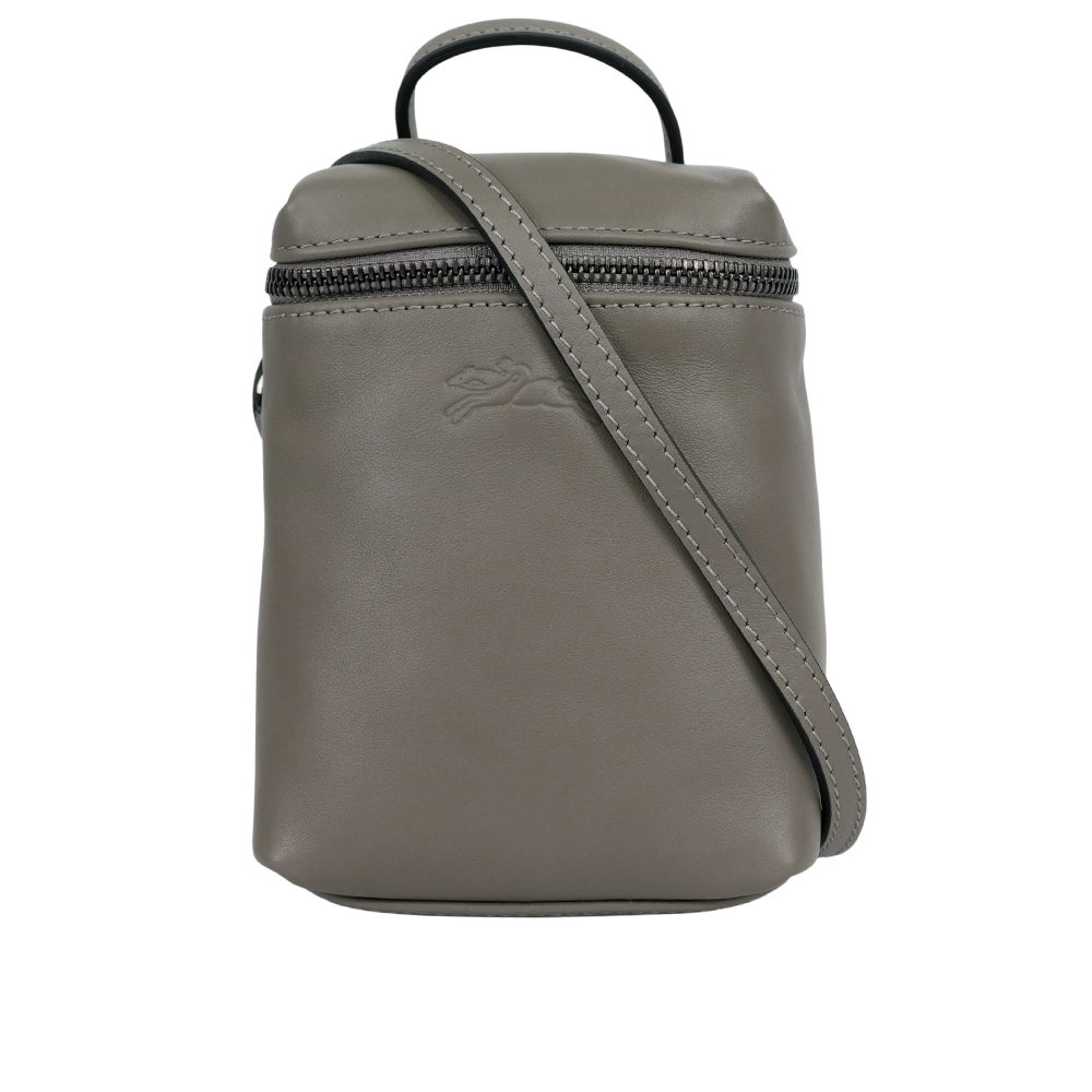 【LONGCHAMP】Le Pliage Xtra XS 小牛皮拉鍊迷你手提/斜背二用包