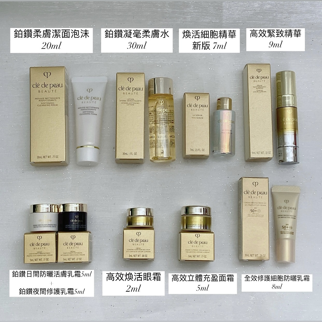 Cle de Peau 護膚旅行小樣 Sample