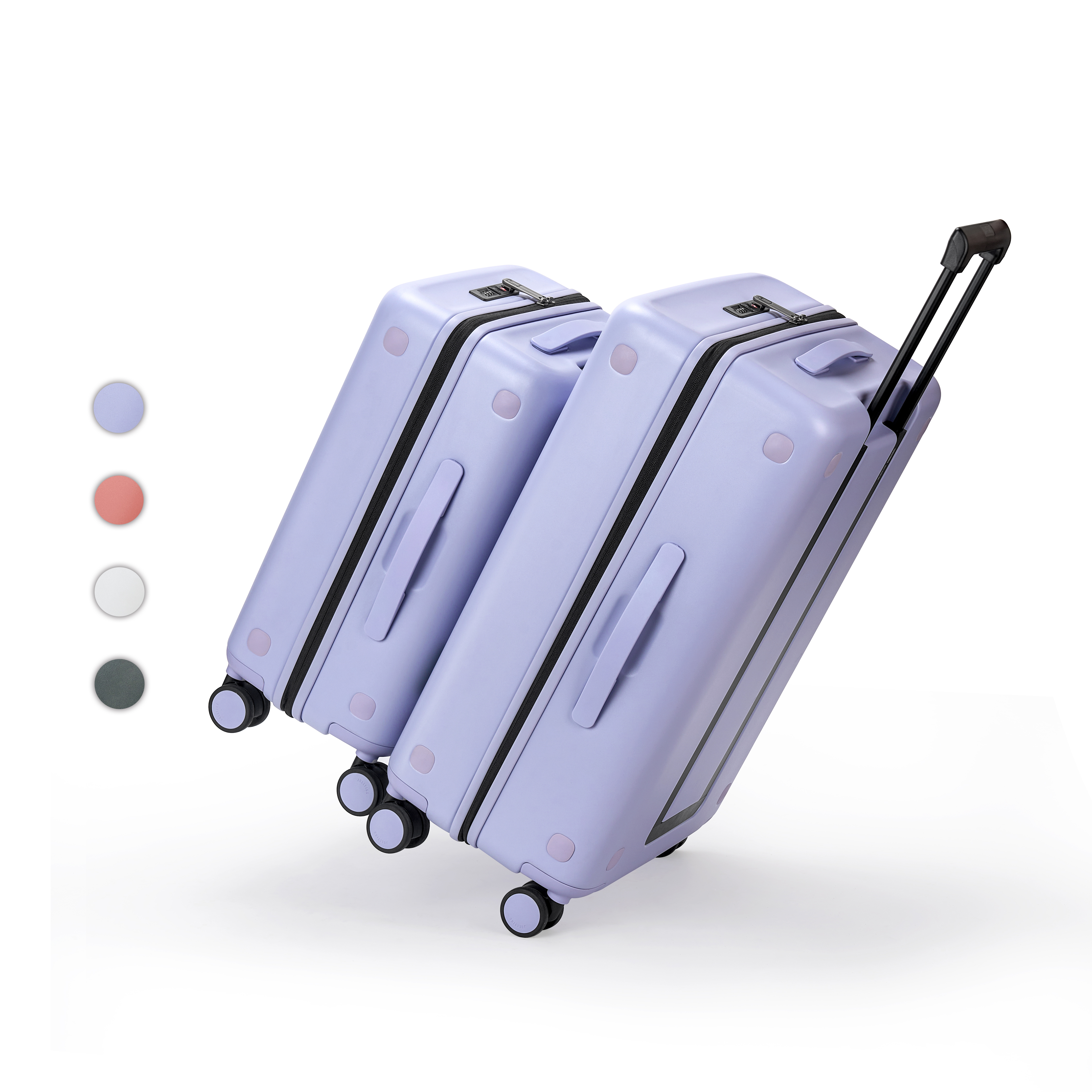 Jollying Dots 磁扣式相連行李箱 24吋+20吋 (四色)