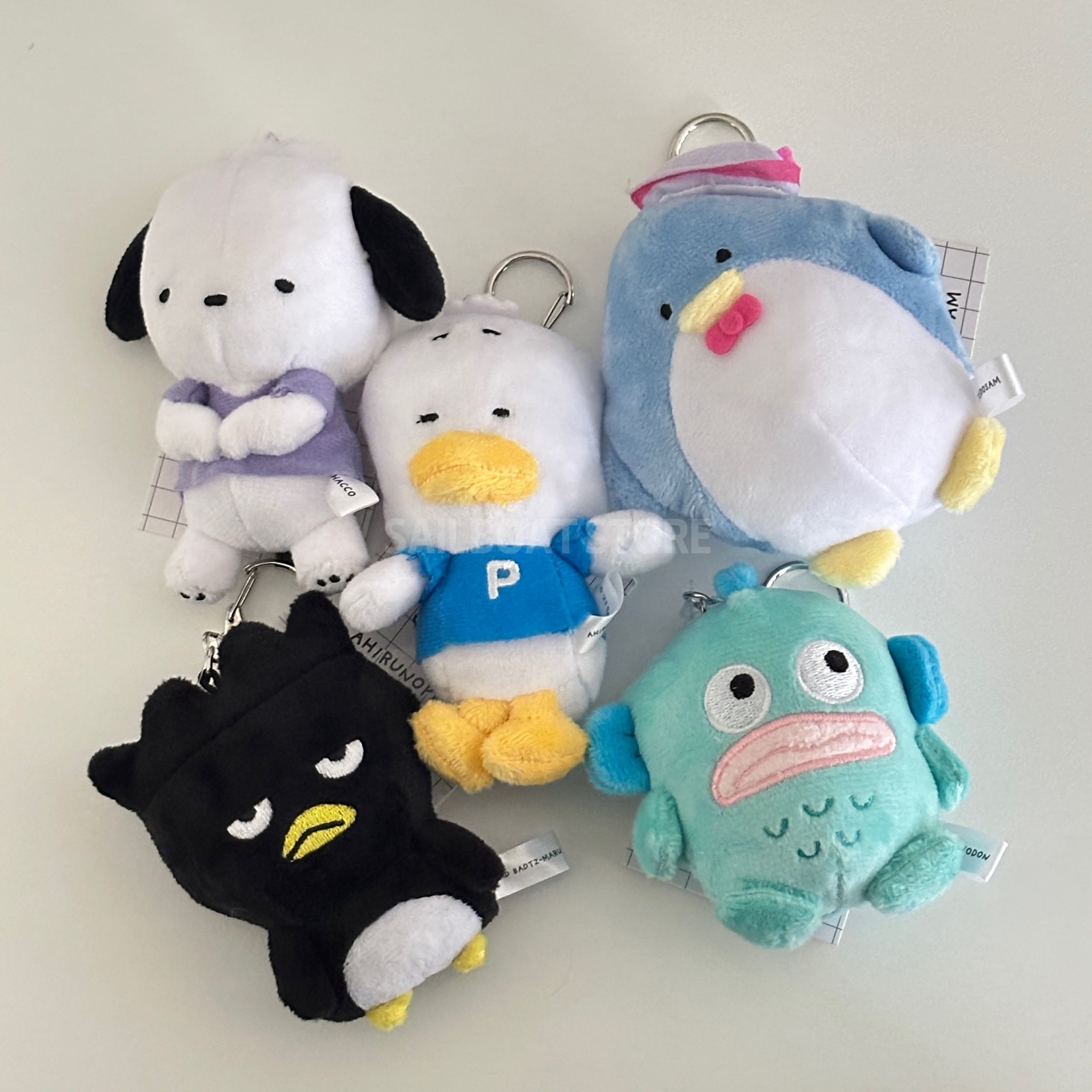 #部分現貨 西村裕二 × HAPIDANBUI 三麗鷗聯名 絨毛娃娃鑰匙圈