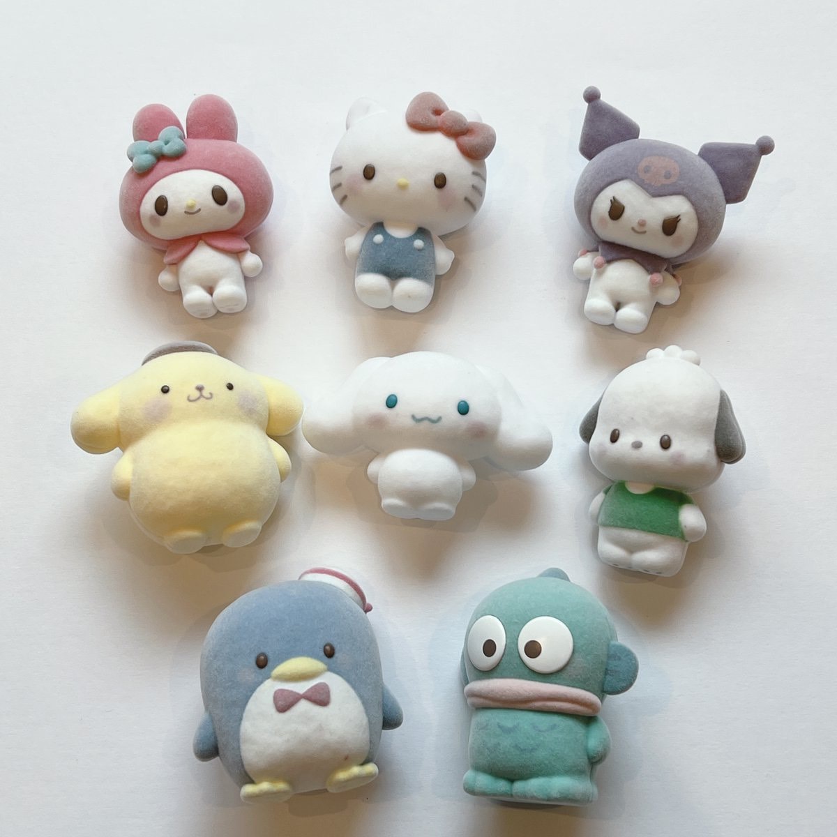 現貨供應 三麗鷗 食玩 植絨公仔