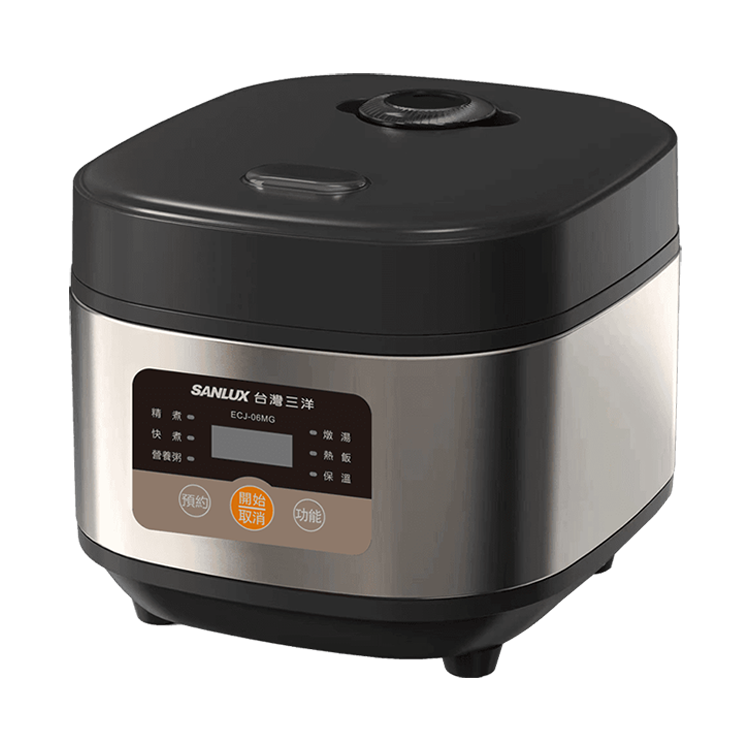 SANLUX 台灣三洋 6人份微電腦電子鍋(ECJ-06MG)