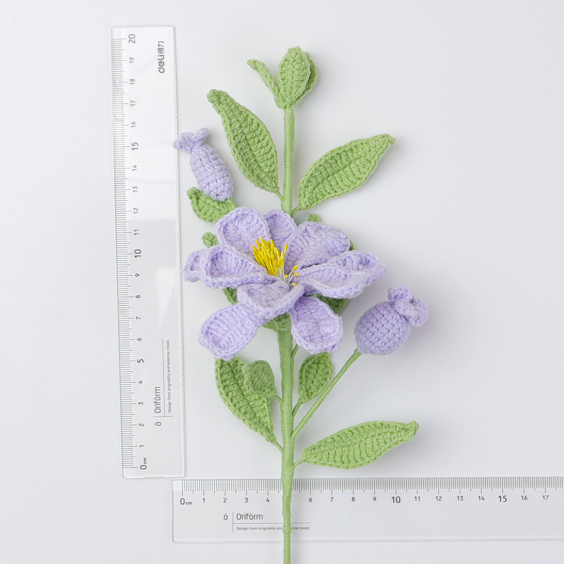 《5730》手工毛線石榴枝針織花