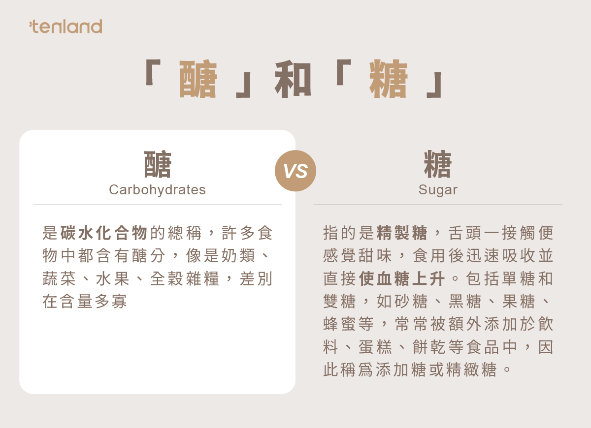 糖和醣的差別