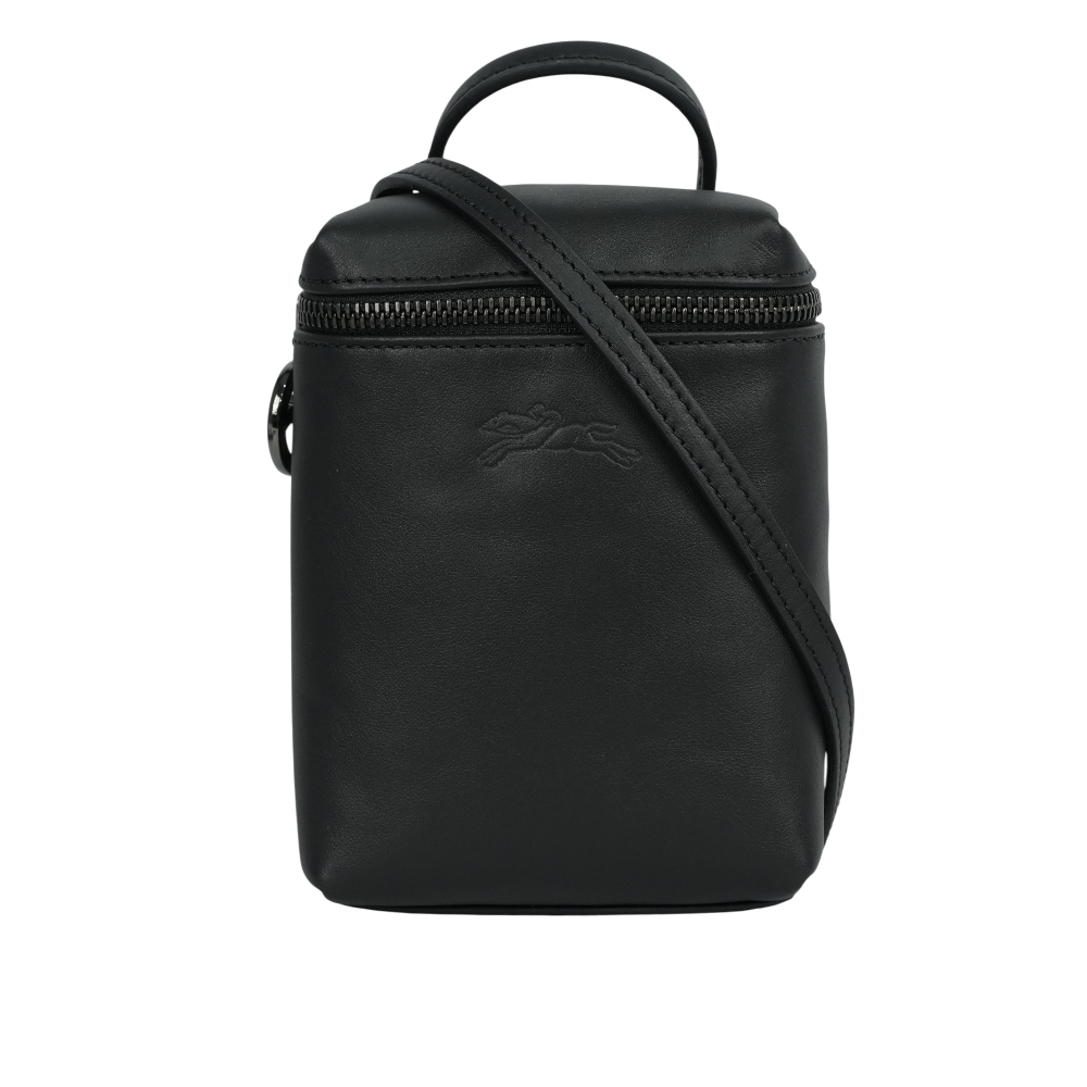 【LONGCHAMP】Le Pliage Xtra XS 小牛皮拉鍊迷你手提/斜背二用包