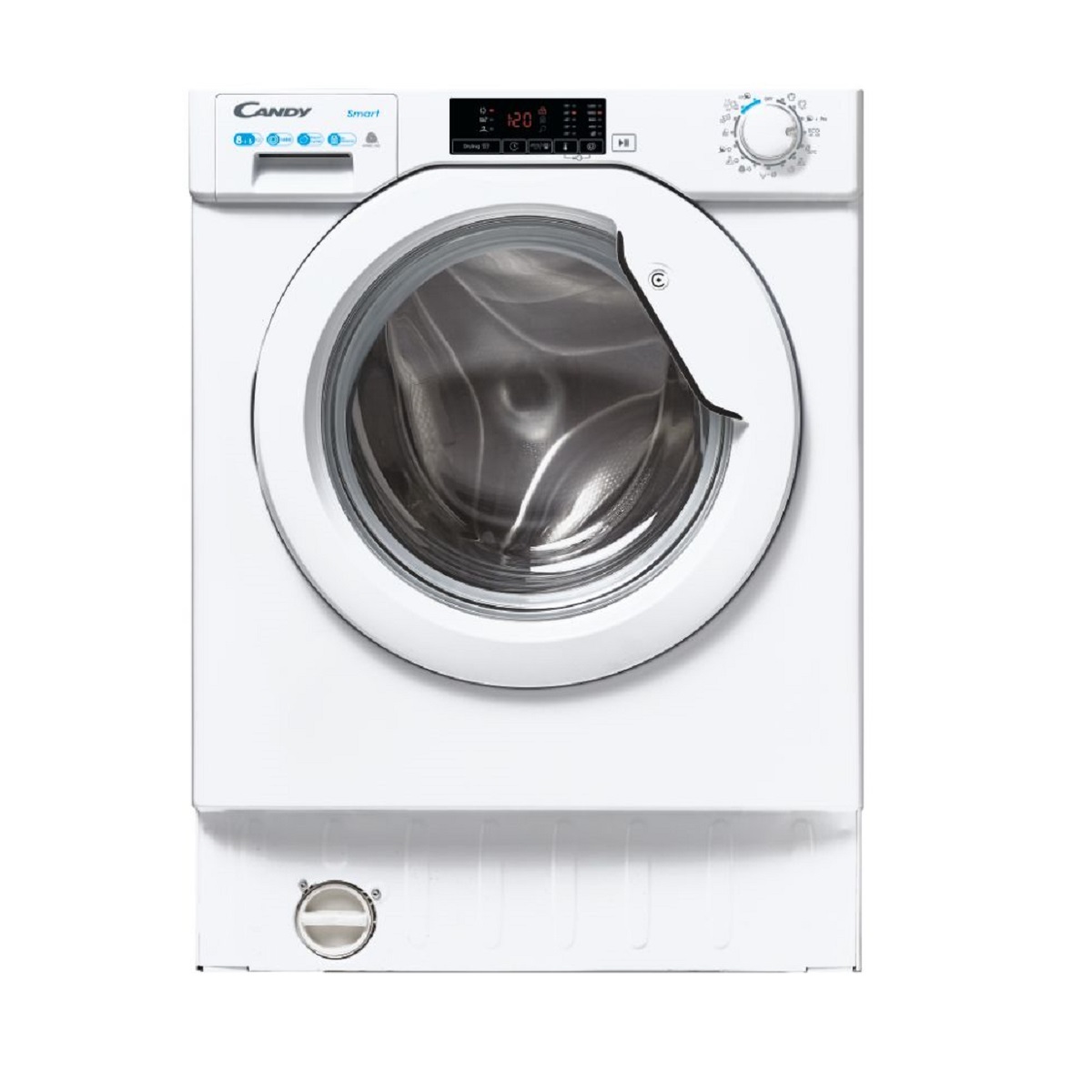 金鼎 Candy     CBD485D1E/1-S‧8/5kg/1400轉‧2合1嵌入式洗衣乾衣機-香港行貨-原廠2年全機保養‧