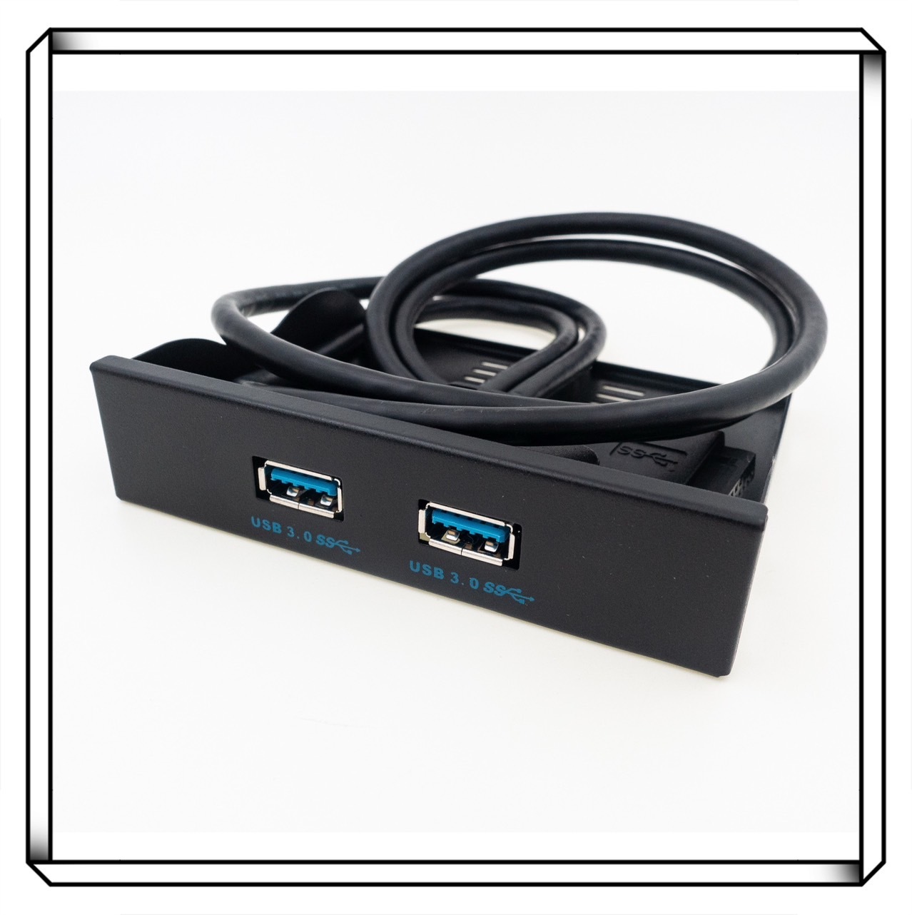 機殼前置 擴充面板 USB3.0 19PIN 3.5吋 3.5" 軟碟機位 金屬材質 抗干擾 USB-A 前置面板