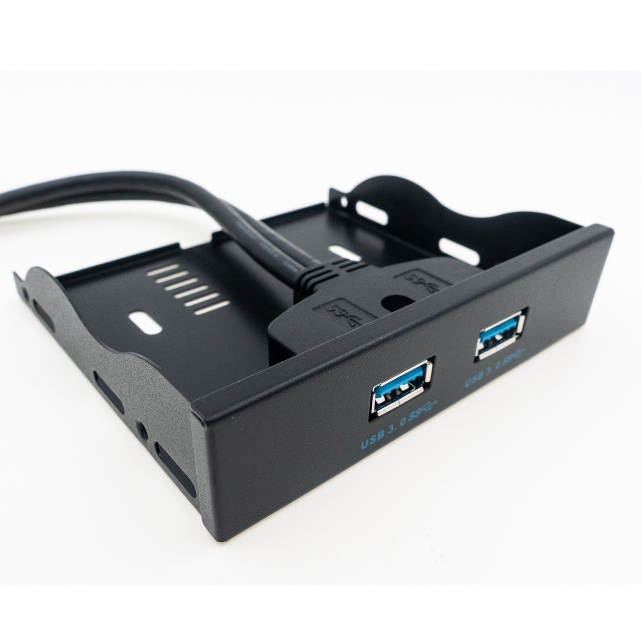 機殼前置 擴充面板 USB3.0 19PIN 3.5吋 3.5" 軟碟機位 金屬材質 抗干擾 USB-A 前置面板