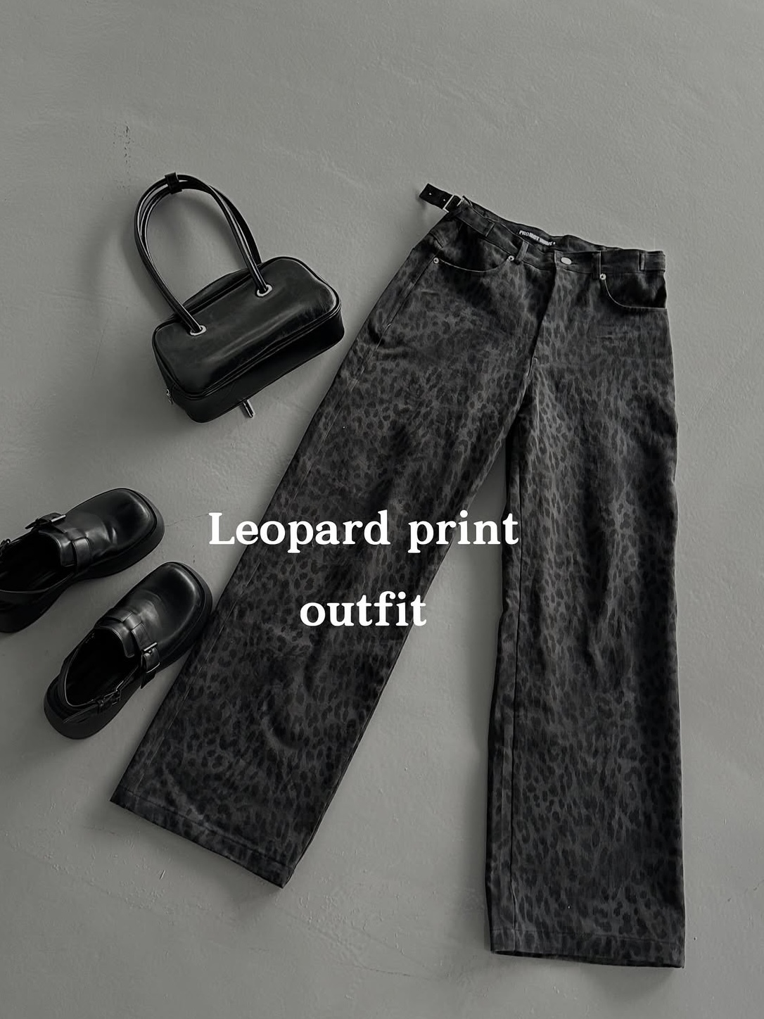 【現貨】N21 Jennie的豹紋褲 (S/M)