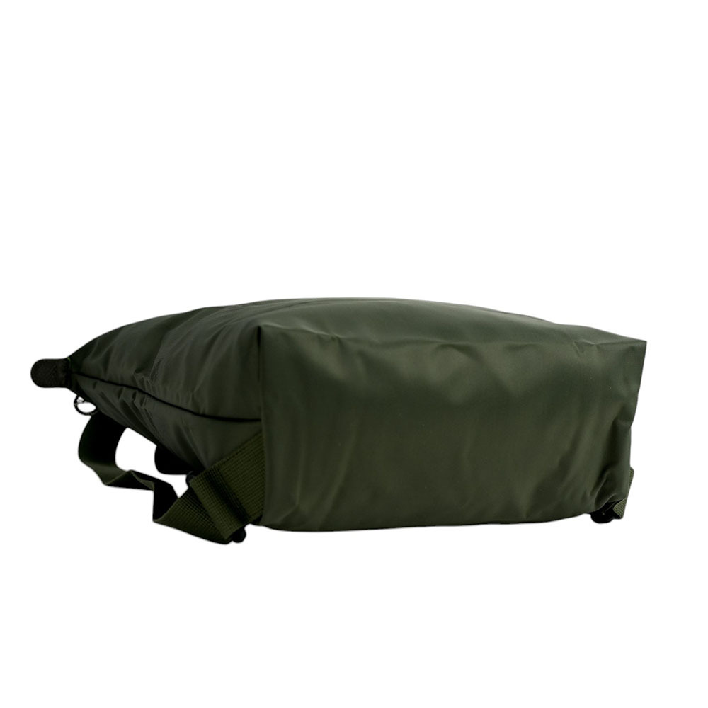 ONGCHAMP】Le Pliage M 再生帆布中型折疊後背包(森林綠)10284 919 479