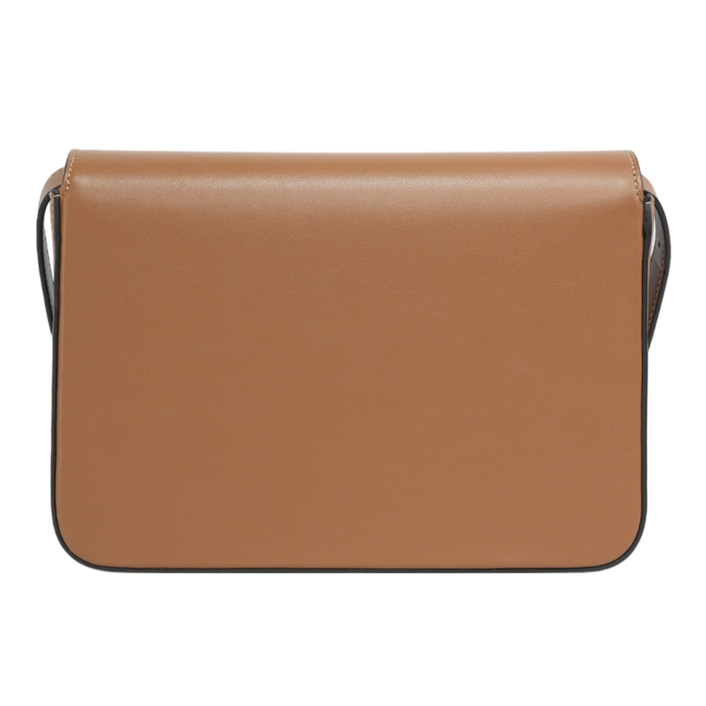 【TOD'S】T Timeless 光滑小牛皮翻蓋二用包(Mini)(棕色)XBWTTTC0100ROR S410