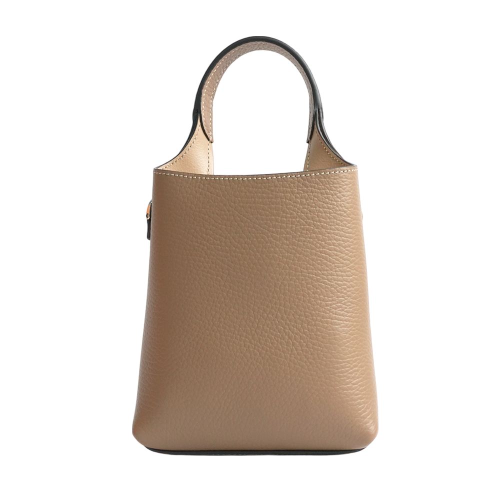 【TOD'S】T Logo 超小號手提/斜背二用皮革手機包(鴿子灰)XBWAPAT9000QRI 2L64