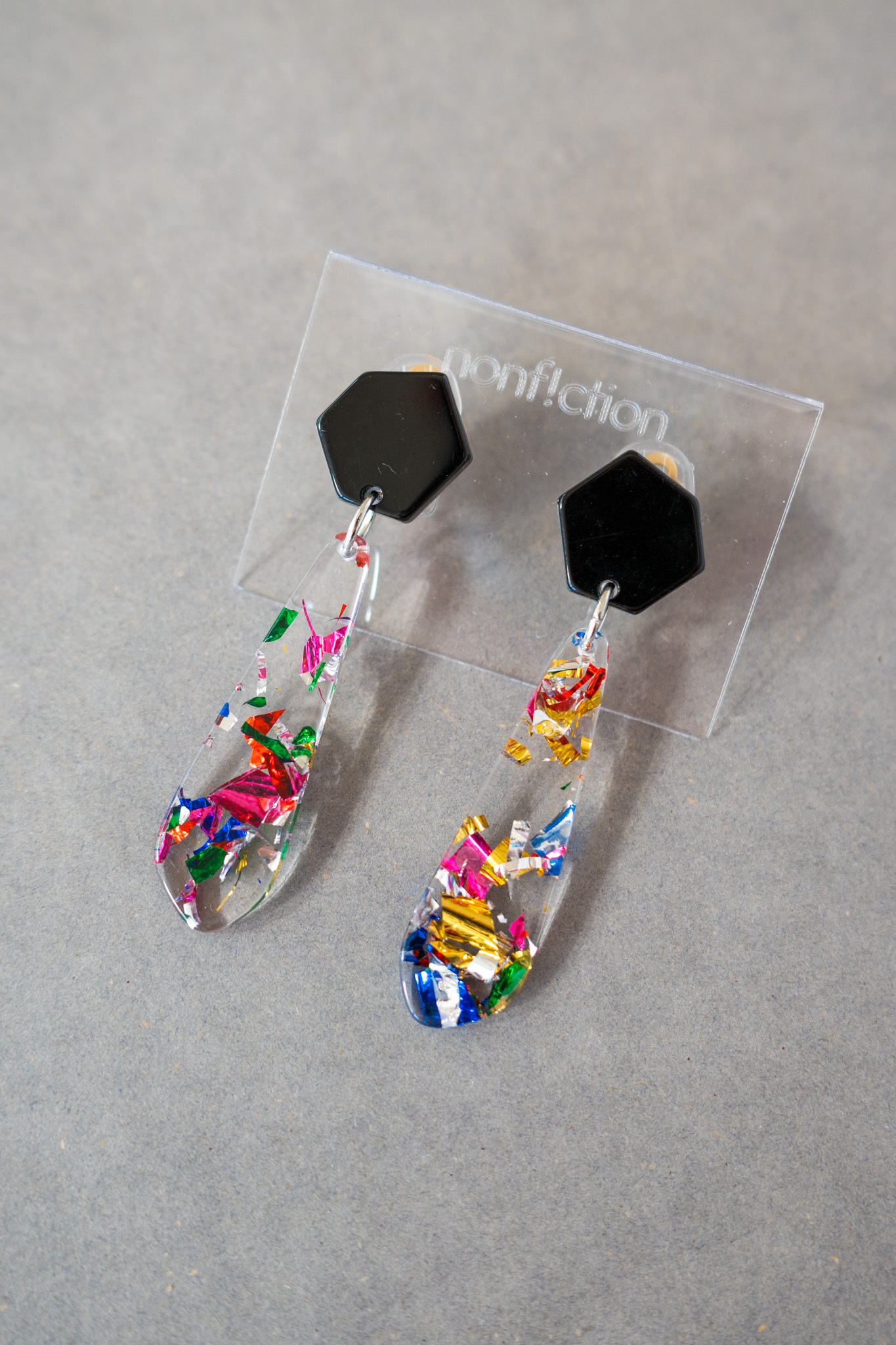 [nonf!ction] EXCLA | 黑色 | 耳夾 | NO.30