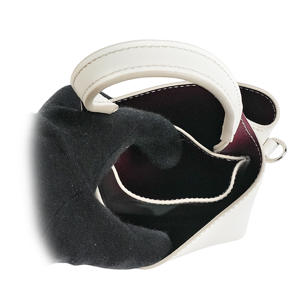 【TOD'S】T Logo 超小號手提/斜背二用皮革手機包(白色)XBWAPAT9000QRI 9P09