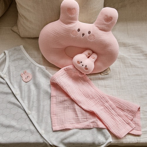 DTD軟萌玩偶系列-寶寶安撫棉紗蓋毯