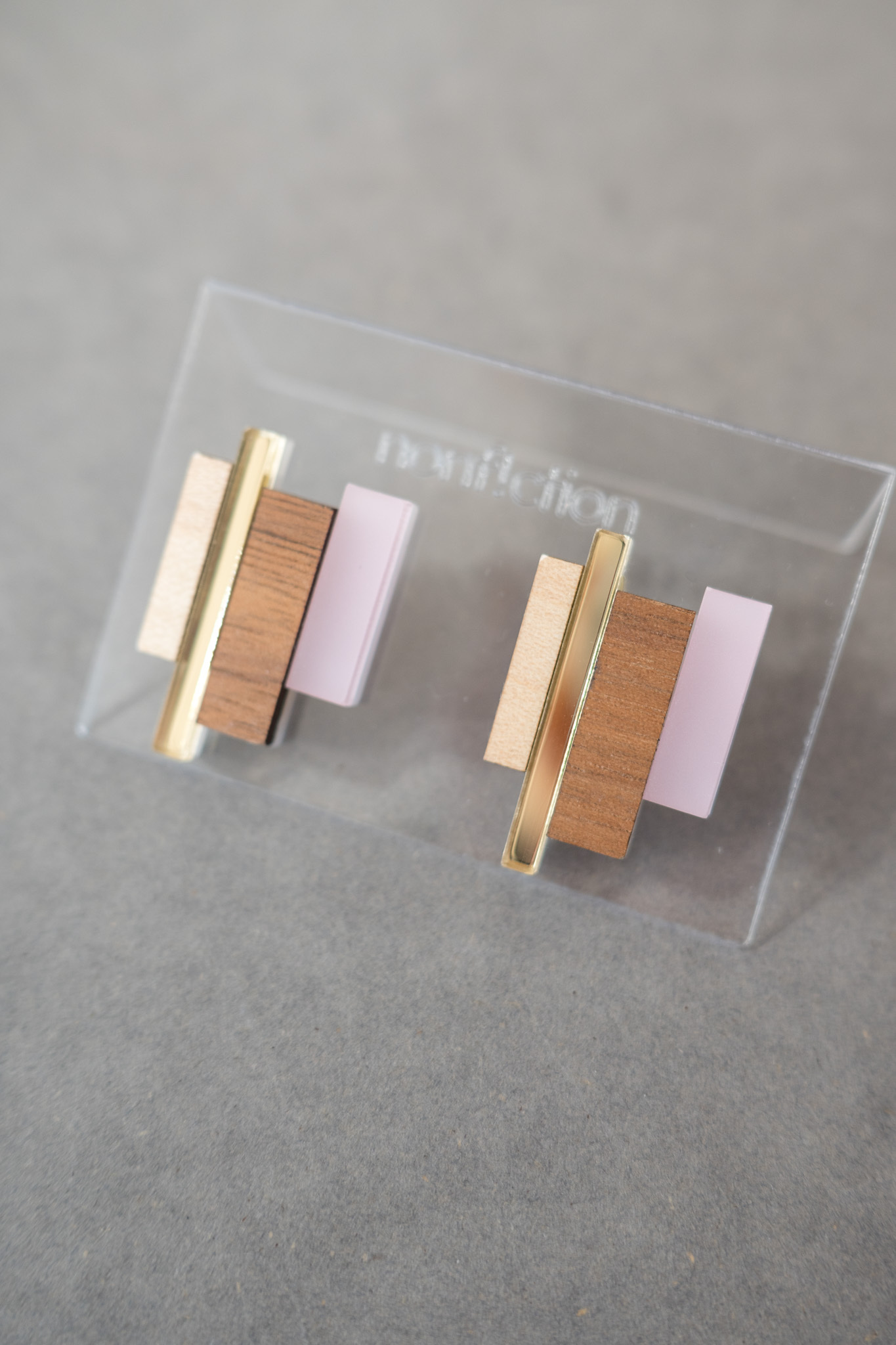 [nonf!ction] STICKS | 粉色 | 耳夾 | NO.40