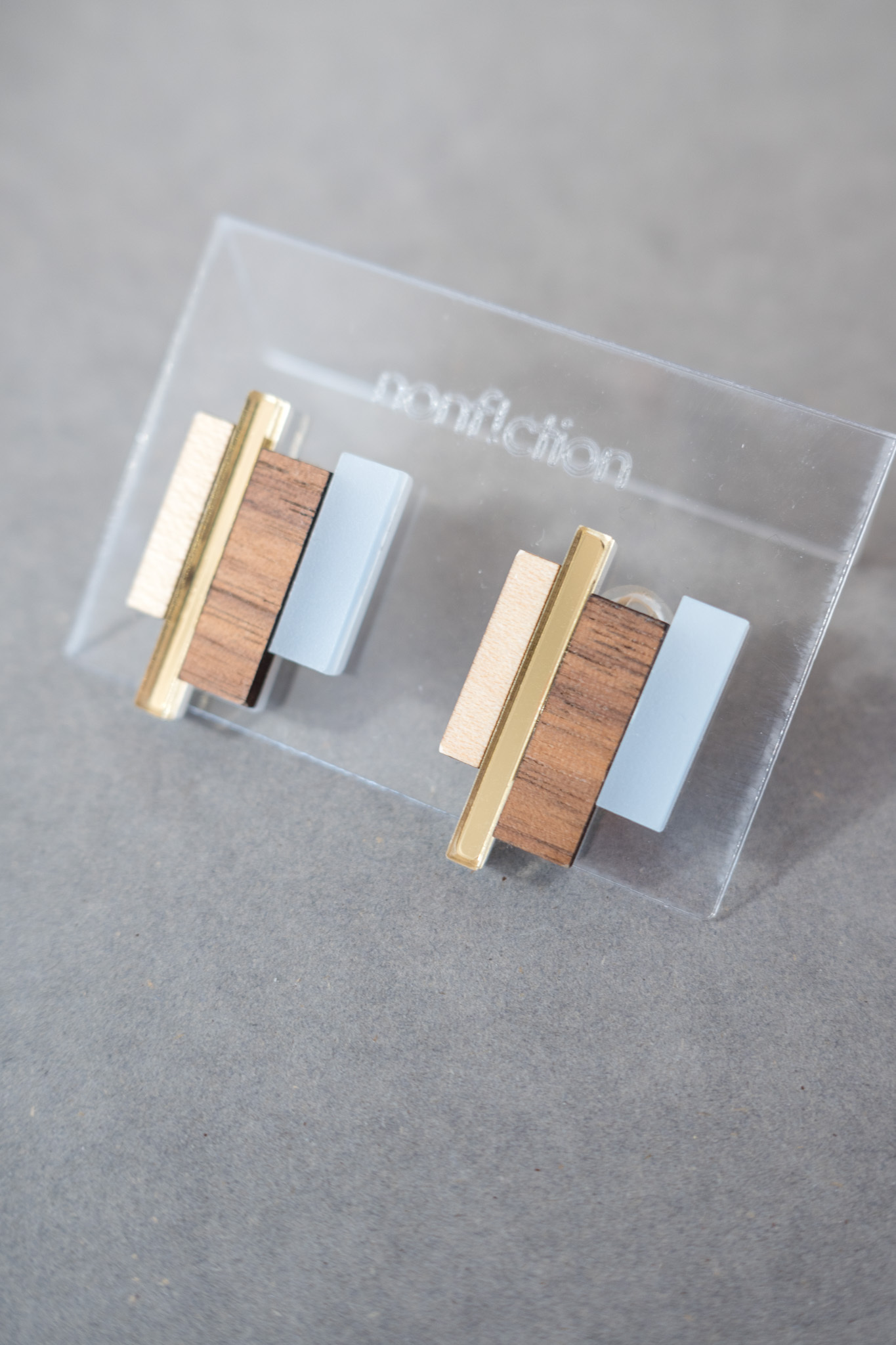 [nonf!ction] STICKS | 藍色 | 耳夾 | NO.44