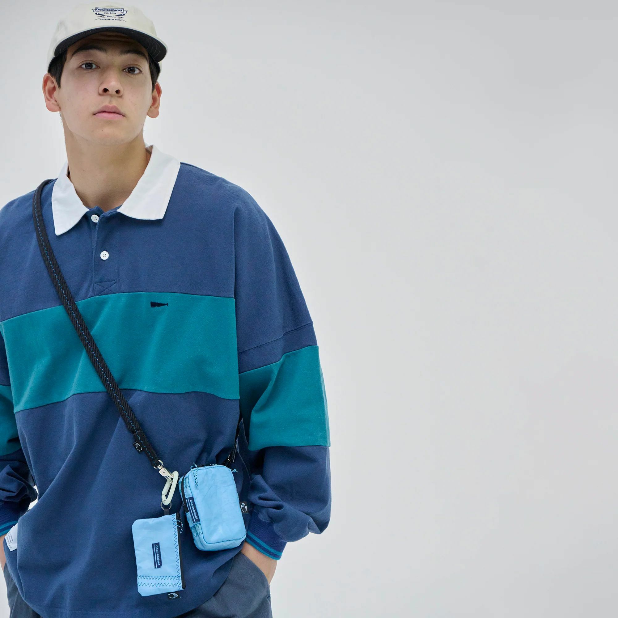 【売り切り】19AW DESCENDANT PUBA POLO US DESCENDANT PUBA POLO LS