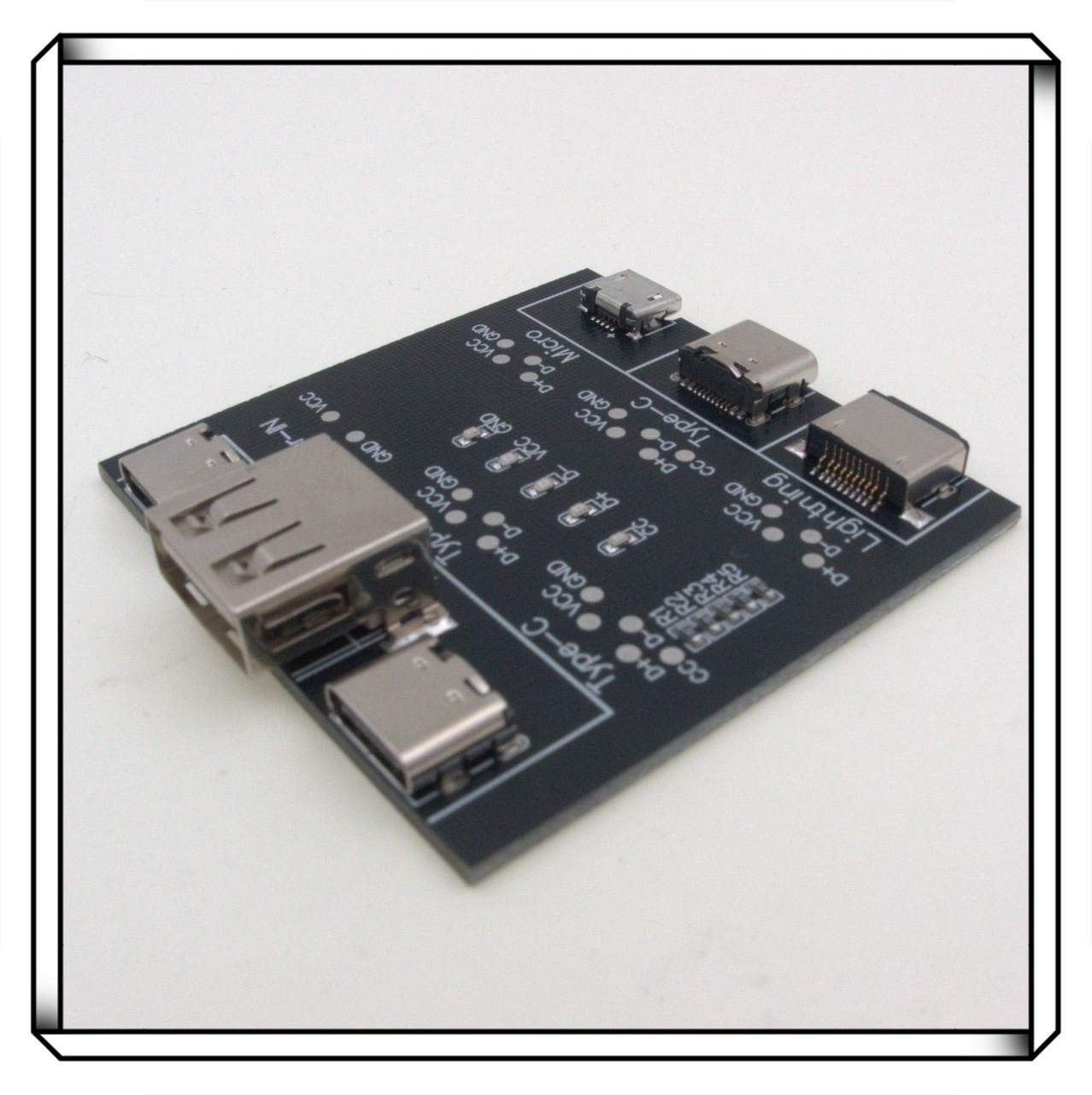 數據線檢測板 DT3 蘋果 安卓 type-c 手機數據線 快速檢測小板 測試充電線異常 USB數據線檢測板