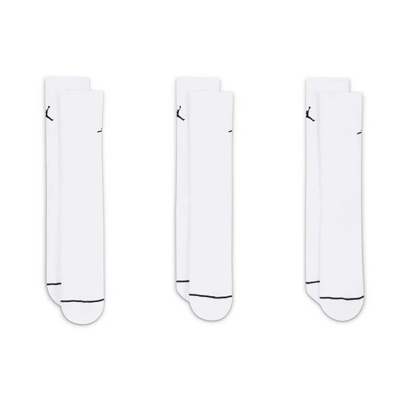 Nike Jordan Everyday長襪 刺繡 三雙一入 襪子 白色 DX9632-100 [台灣現貨]