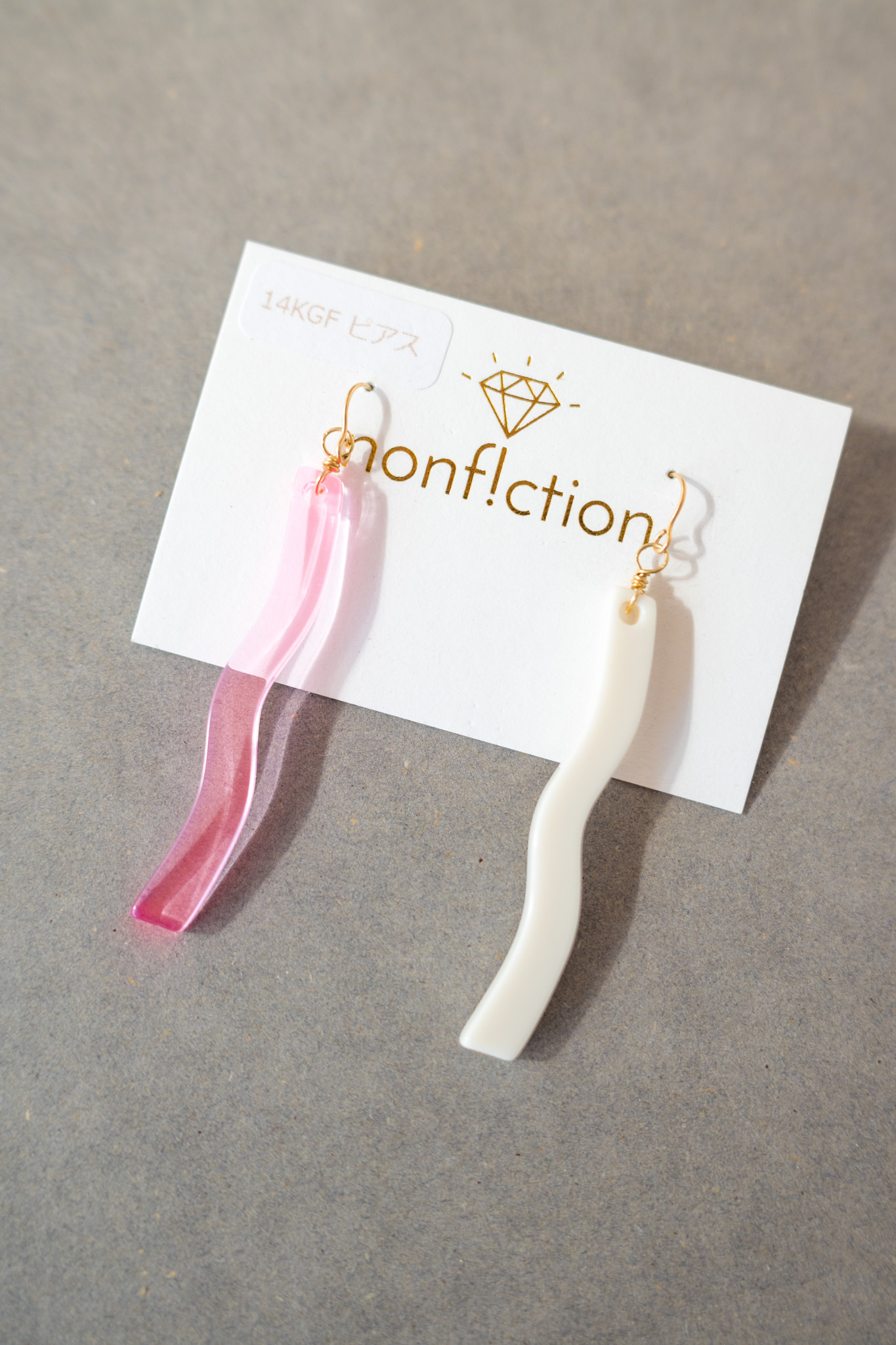 [nonf!ction] WARM | 粉色 | 耳夾 | NO.52