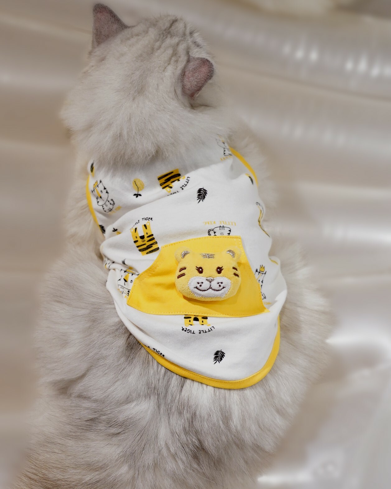 Little Tiger Vest Tee (Yellow)