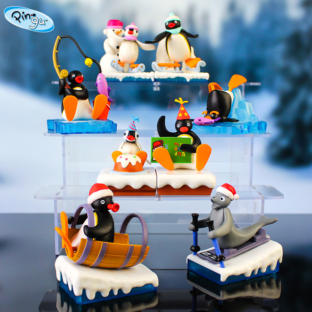 Pingu企鵝家族-驚喜迷你場景系列公仔