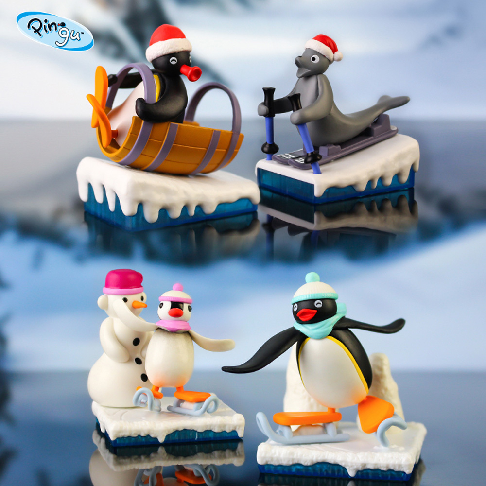 Pingu企鵝家族-驚喜迷你場景系列公仔