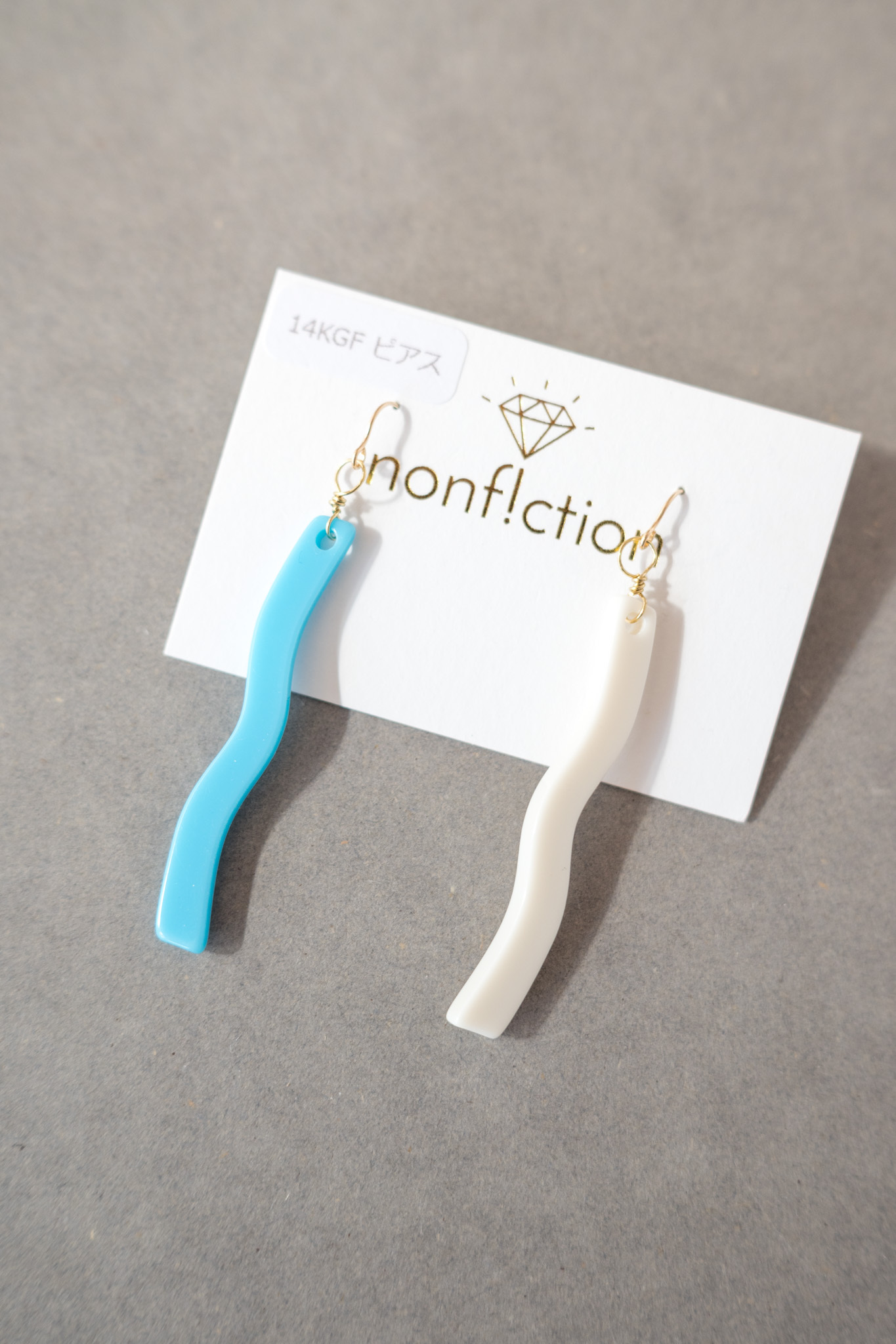 [nonf!ction] WARM | 藍色 | 耳夾 | NO.54
