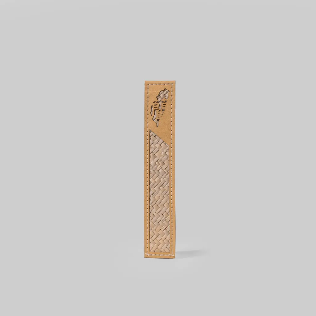 台藺工坊】藺香書籤（墨綠／深棕／淺棕色）｜來好台灣選物