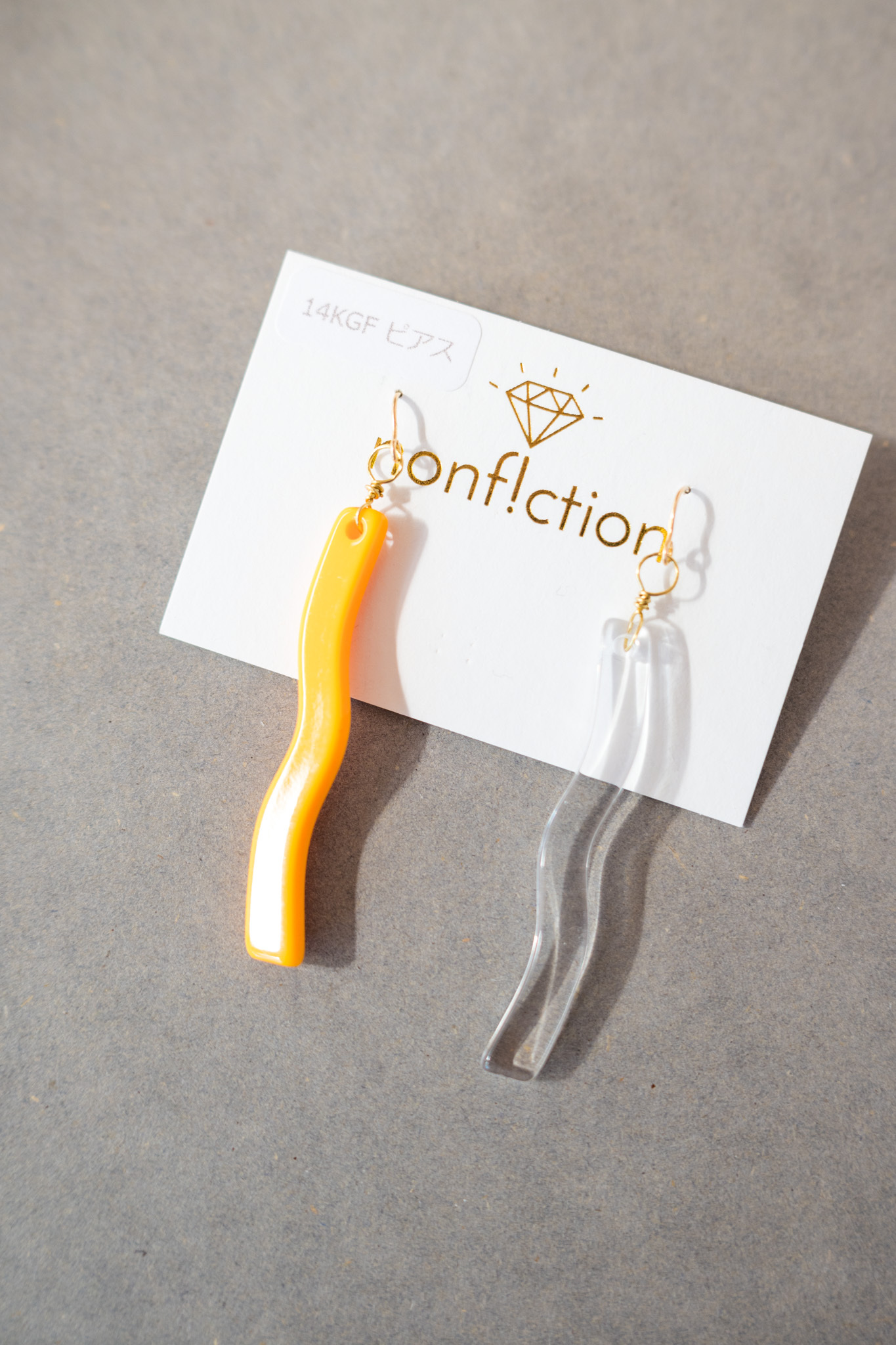 [nonf!ction] WARM | 橘色 | 耳夾 | NO.58