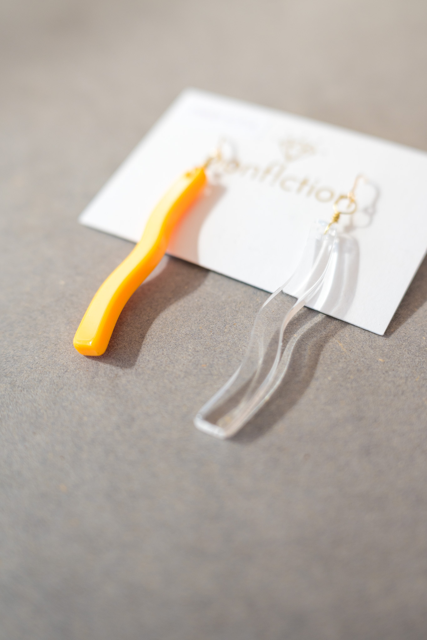 [nonf!ction] WARM | 橘色 | 耳夾 | NO.58