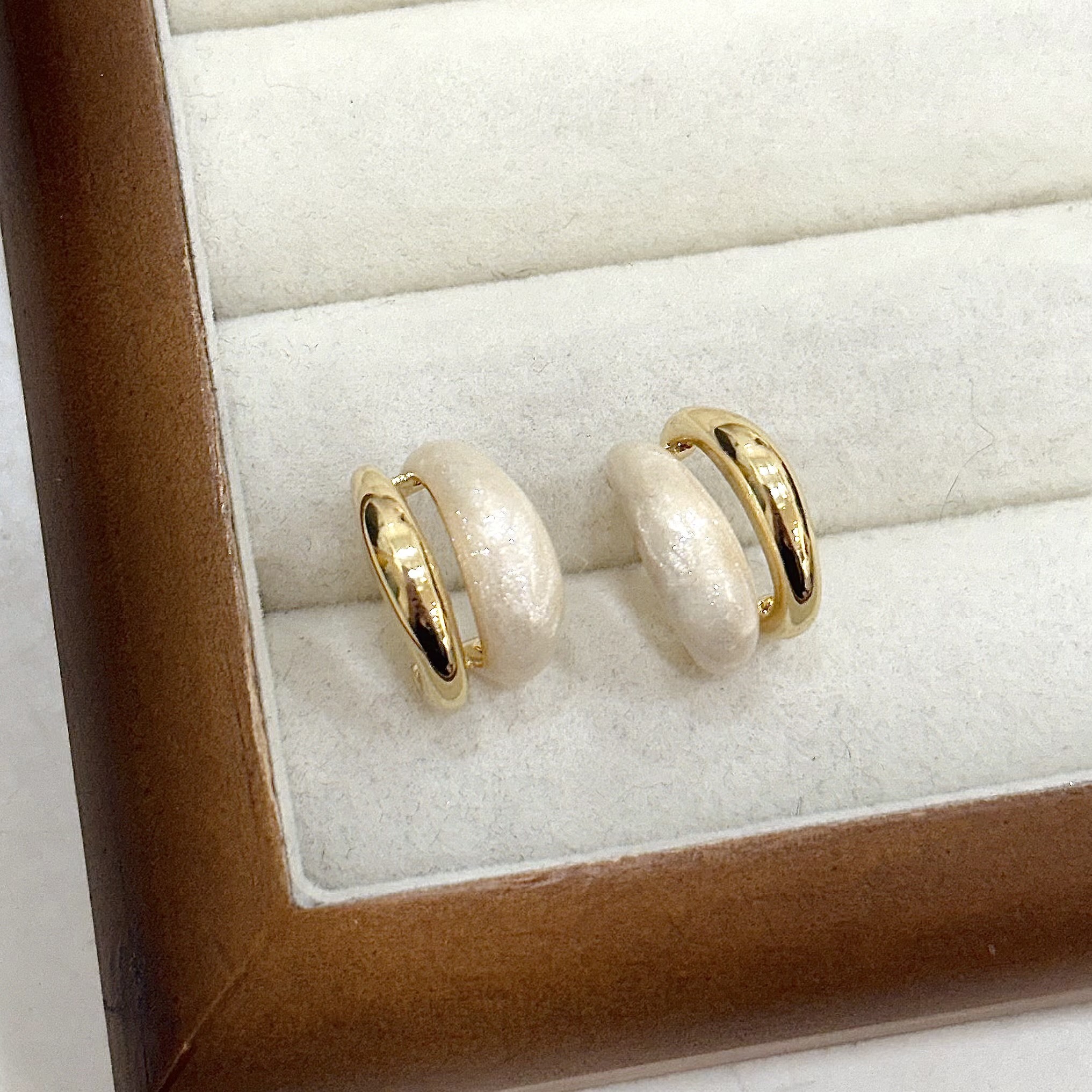 M08暈染雙層C字圈